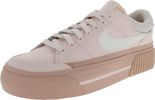 NIKE Femme Court Legacy Lift Sneaker, Light Soft Pink Sail Pink Oxford, 37.5 EU