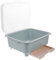 Cabilock Seca Platos Escurridor Escurreplatos Blanco Tapa para Encimera Soporte Utensilios Rejilla Drenaje
