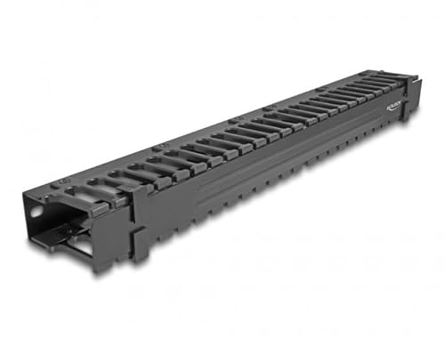 DeLOCK Kabelmanagement Rangierpanel mit 3 Öffnungen 19 1 H