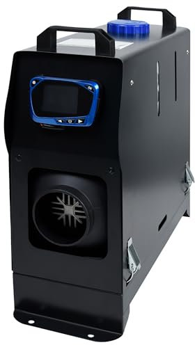 HENGMEI 8KW Dieselheizung 12V Standheizung Diesel Lufterhitzer Raumheizung Air Diesel Heizung mit LCD Monitor Auto, RV, Boote, LKW Heizung (Typ A, Schwarz)