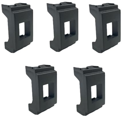 Oniroview Adattatore Keystone Compatibile Vimar Idea - RJ45, RJ11, HDMI, Ottici, TV - Installazione Facile - Qualità Italiana (5)