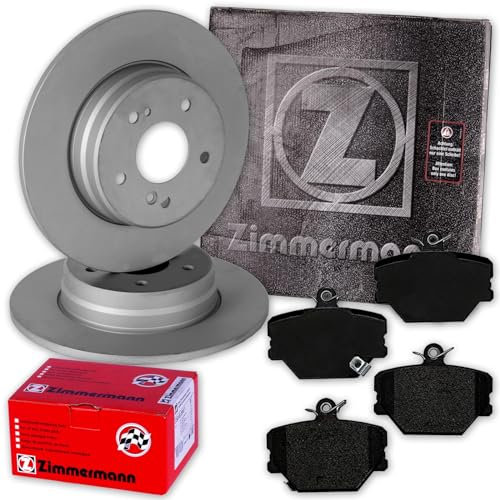 ZIMMERMANN Bremsscheiben + Beläge vorne passend für SMART 450 452 FORTWO Cabrio