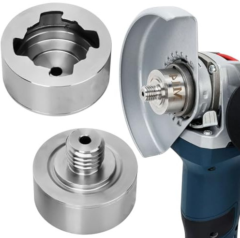 X-LOCK-Adapter auf M14-Gewinde, M14 XLock Adapter für Winkelschleifer Schneidklinge, Kern Dirll Bit (1 M14 X-Lock-Adapter)