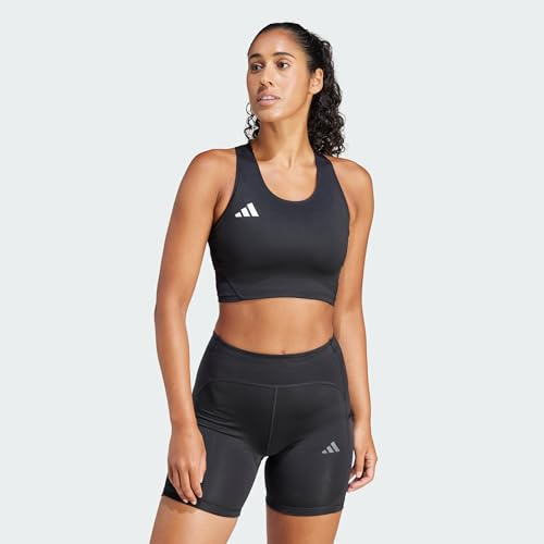 adidas Damen Adizero Essentials Aeroready Running Crop Top T-Shirt