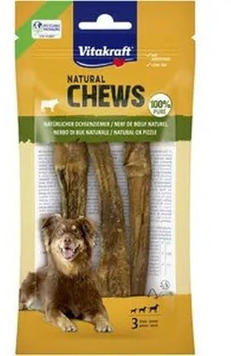 Vitakraft Natural Chews Ochsenziemer, 3 Stück