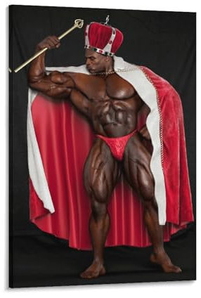 KPOKAHT Ronnie Coleman, Mr. Olympia Bodybuilding-Poster, Druck, Kunst, Wandgemälde, Leinwandposter, moderne Schlafzimmer-Dekoration, 20 x 30 cm
