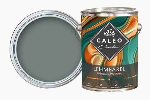 Caleo Color Lehmfarbe EUKALYPTUS 0,15 Liter - ökologische Wandfarbe für Wohnzimmer und Co. - hoch deckend, tropffrei, geruchsneutral