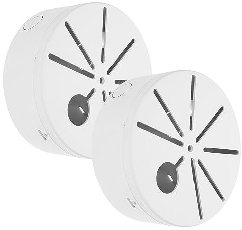 SHINEOFI 2pcs Outdoor Extension Cord Cover Hidden Cable Box Cord Safety Cover for Junction Box Cctv