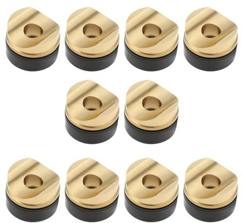 ECSiNG Lot de 10 Joints d'étanchéité en Laiton pour Embout de Pulvérisateur de Peinture sans Air 11 X 8,2 Mm