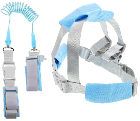 FRCOLOR für Kleinkinder Verstellbare Verlust Leine mit Komfortable Handgelenkschlaufe für Junge Mädchen für Eltern Unterwegs Bungee Gurt zur Sicheren Begleitung