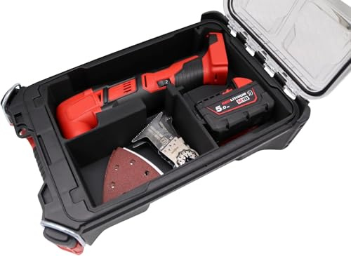 Kompatibel mit MILWAUKEE Packout Compact – 3D-gedruckter PLA+ Einsatz für M18 BMT Multitool | Organizer für Compact Box – Robust, passgenau & sofort einsatzbereit