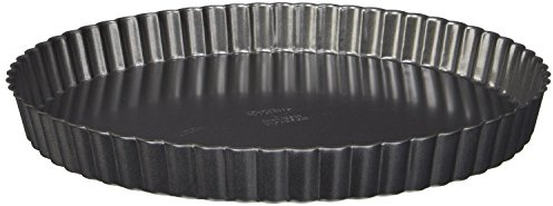 Wilton Excelle Elite Non-Stick - Non-Stick Tart and Quiche Pan with Removable Bottom, 9-Inch, Steel