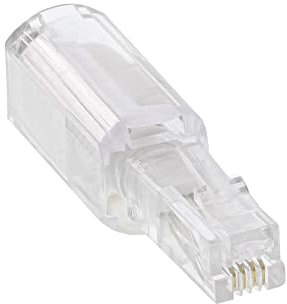 InLine Twist-Stop, Entwirrer für Kabel von Telefonhörer, schmale kurze Bauform