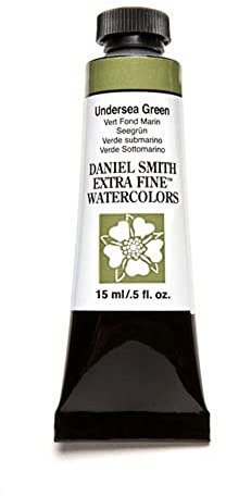 DANIEL SMITH 19093 - Tubo de pintura extrafino (15 ml), color verde submarino