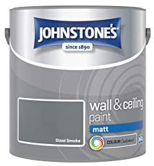 Johnstone's 305978 Vinyl Matt Emulsion - Steel Smoke,2.5