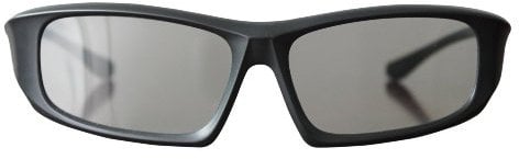 Ultra 4 x Black Adults Passive 3D Glasses for TV Men Women Polarized Wraparound For Use with RealD Movies Cinemas TVs and Projectors 3D Cinema Glasses Movie Glasses 3D Glasses for Cinema