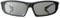 Ultra 4 x Black Adults Passive 3D Glasses for TV Men Women Polarized Wraparound For Use with RealD Movies Cinemas TVs and Projectors 3D Cinema Glasses Movie Glasses 3D Glasses for Cinema