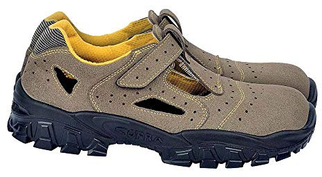 Cofra Brenta, Scarpe antinfortunistiche, Uomo, Beige/giallo, 45 EU