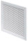 Awenta Tapa de Rejilla para Sistema de 300 x 300 mm 12 x 12 Pulgadas, Color Blanco con Rejilla de Insectos Volar Red