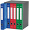 Esselte 391965000 Raccoglitore a 2 anelli, Dorso 4 cm, Colori Assortiti- 1 Gruppo da 6 raccoglitori