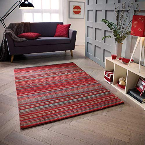 Rugs Direct Rug, 100% wool, Red, 160cm x 230cm