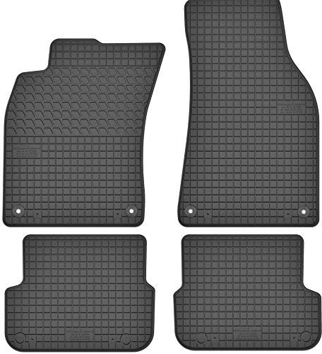 Gummimatten Gummi Fußmatten Satz für Audi A6 C6 FL (06-11) - Passgenau
