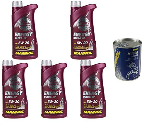 5L Motoröl MANNOL Energy Ultra JP 5W-20 1x MANNOL Motor Doctor ADDITIV