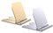 Uonlytech Support De Téléphone Intelligent 2 Pcs Support de Téléphone Portable Supports de Téléphone de Bureau Créatif en Support de Support de Support Pliant Universel pour Liseuse