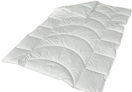 allsaneo Protect LEICHT-Steppbett 135x200 cm mit allergendichtem Bezug aus Evolon für den Sommer, Bettdecke für Allergiker mit integriertem Milbenschutz