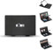 KIWIFOTOS Étui de transport en métal pour cartes mémoire SD SDHC SDXC MicroSD TF CF NS Nintendo Switch avec 4 inserts interchangeables en mousse EVA souple