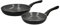 MasterClass Can-to-Pan Ceramic Eco Frying Pan Set with PTFE, PFOA and BPA Free Non Stick, Made from 70 % Recycled Aluminium, 20 cm / 28 cm 2-Piece Set,Black