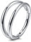 VFUN 16G 6MM 316L Edelstahl Septum Piercing Hinged Clicker Ring Conch Piercing Ring Segmentring Daith Helix Piercing Nasenpiercing Schmuck Tragus Piercing Ohrring Silber