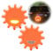 Liuer 2PCS Luz Emergencia Coche,Luces de Emergencia LED,Luces LED de Advertancia,9 Modos de Luz Intermitente para Coche,Accidentes de Tráfico,Averías,Camiones,Barcos (A)