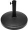 Cast Iron Effect Parasol Base 12kg, Umbrella Stand for Outdoor Garden Patio Heavy Duty Parasol Holder with Tightening Screw Round Shape weighted Furniture Stand Canopy Gazebo Awning -Diameter 45mm