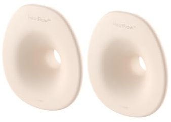 eufy Original 24 mm Flansch (2er-Pack), Ersatzzubehör für tragbare Milchpumpe S1/S1 Pro/E20, HeatFlow™-Technologie, lebensmittelechtes Silikon, langlebig, bequem, ergonomische Passform
