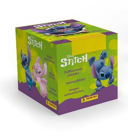 Panini Disney Stitch Sticker – 20 Jähriges Jubiläum (Box mit 36 Tüten)