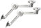 2Pieces Adjustable Tension Soft Closing Hinges for Toy Box Storage Chest Safe Smooth Lid Stay Zines Alloy Construction