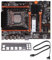 X99 Carte mère pour LGA 2011-3 toutes séries 4 canaux DDR4 RECC pour M.2 PCI-E X16 Carte mère avec Xeon 2620