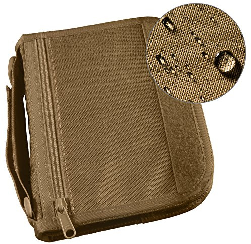 Rite in the Rain Weatherproof Starter Field Planner Kit, Tan Cordura Fabric Cover, 1 Ring Binder, Ruler/Writing Guard (No. 9250T),Standard