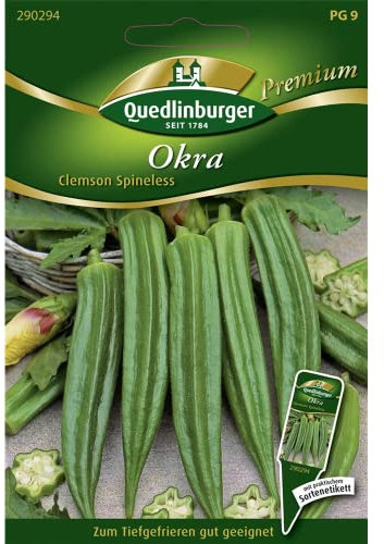 Okra, Abelmoschus esculentum, ca. 15 Samen