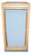 Hochwertiges Sichtschutzrollo Rollo für Velux RHL/RHU-EP GGU,GPU,GHU,GTU 606 hellblau // Sichtschutzrollo/Sichtschutz-Rollo/Fensterrollo