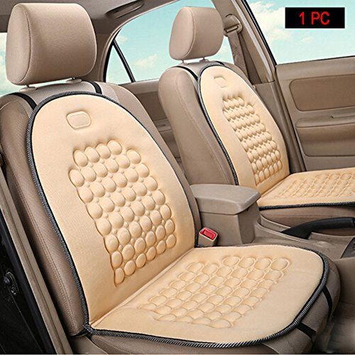 HomDSim Autositzauflage mit Massage-Funktion, universelle Sitzauflage, Auto Sitzüberzug