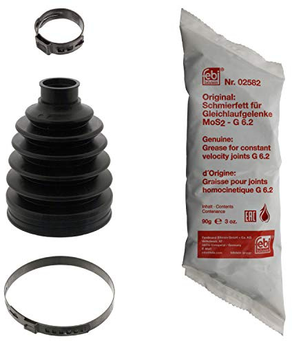 febi bilstein 48809 Achsmanschettensatz , 1 Stück | Kompatibel mit: CITROËN C3 II, C3 PICASSO, DS3, DS3 Cabriolet, DS 3, 3 Cabriolet, RENAULT CLIO III, CLIO III Grandtour