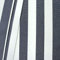 STOFFKONTOR Outdoor Stoff Markisenstoff mit Streifen - Dunkel-Blau Weiss - Outdoorstoff Meterware wasserabweisend - Sonnenschutz Stoff blickdicht und farbecht