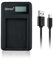 Battery Charger for Panasonic Lumix DMC-ZR1, DMC-ZR3, DMC-ZS1, DMC-ZS3, DMC-ZS5, DMC-ZS6, DMC-ZS7, DMC-ZS8, DMC-ZS9, DMC-ZS10, DMC-ZS20, DMC-ZX1 and DMC-ZX3 Digital Camera