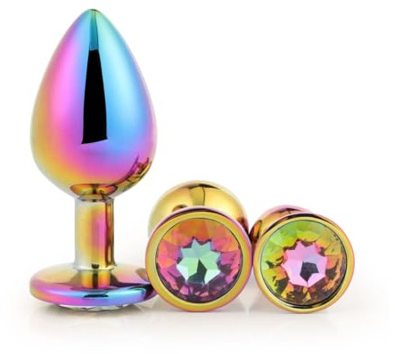 Dream Toys GLEAMING LOVE Analplug Mehrfarbig Einheitsgröße