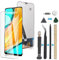 RongZy Pantalla para Xiaomi Redmi 9 M2004J19AG M2004J19C Pantalla Táctil LCD Kit de Pantalla de Repuesto Ensamblaje Digitalizador de Reemplazo con Herramientas(Negro)