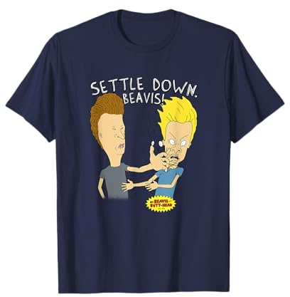 Beavis and Butt-Head Calm Down T-Shirt