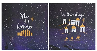 UK Greetings - Box of 10 Bethlehem Alzheimer's Society Charity Christmas Cards In 2 Designs 556963