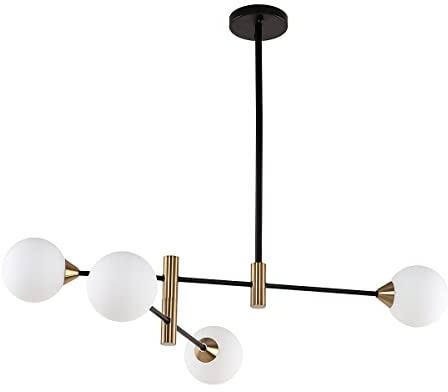 Italux Marino Modern 4-Bulb Ball Pendant Ceiling Light G9